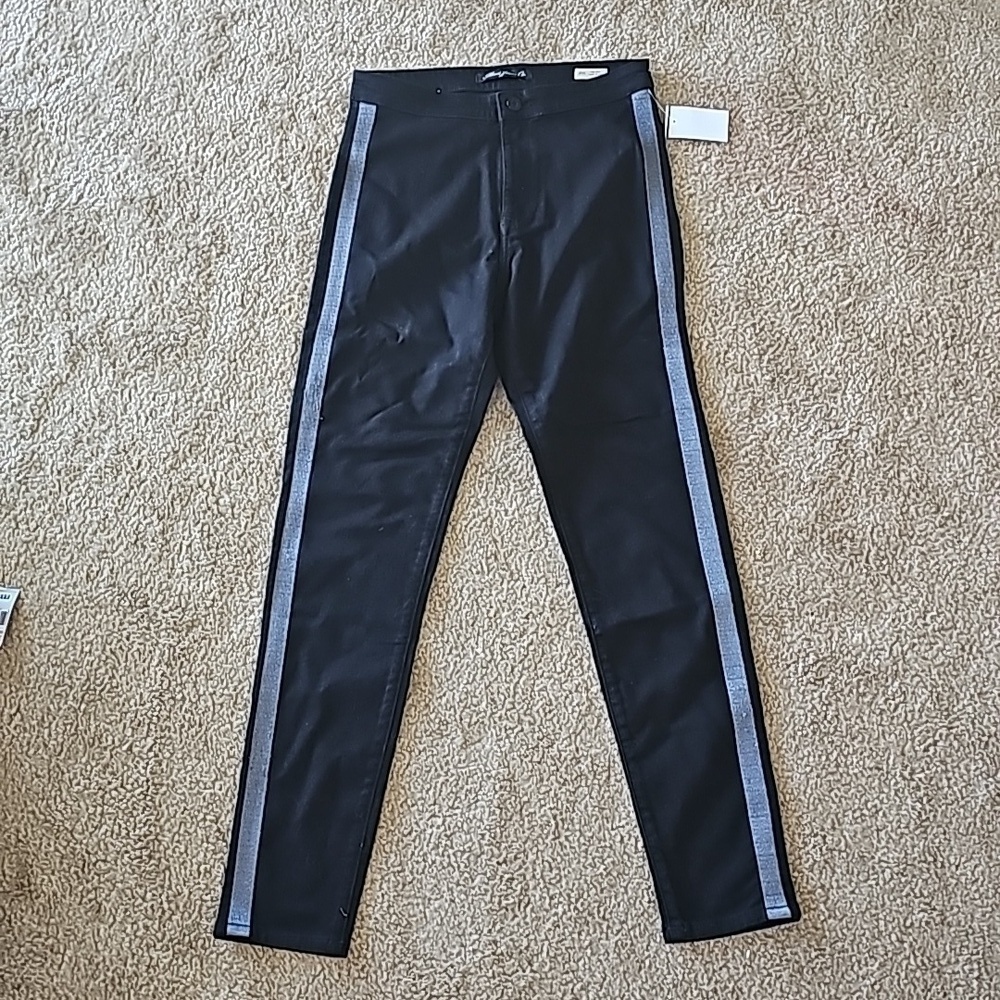 Mavi Black Denim Jess High Rise Super Skinny Jeans Size 27